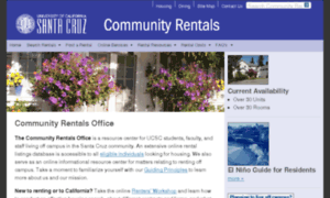 Housingregistry.ucsc.edu thumbnail
