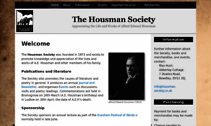 Housman-society.co.uk thumbnail