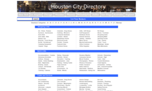 Houston-city-directory.com thumbnail