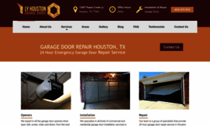 Houston-garagedoorrepair.com thumbnail