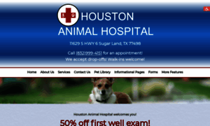 Houstonanimalhospital.com thumbnail