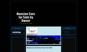 Houstoncarsforsalebyowner.blogspot.com thumbnail