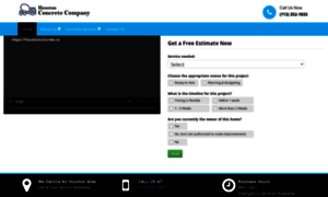 Houstonconcrete.co thumbnail