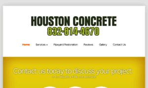 Houstonconcrete.net thumbnail