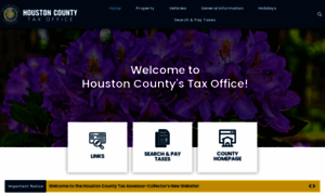 Houstoncountytaxoffice.com thumbnail