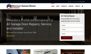 Houstondiscountdoorrepair.com thumbnail