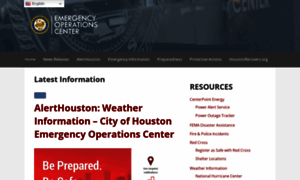 Houstonemergency.org thumbnail