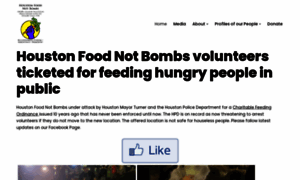 Houstonfoodnotbombs.org thumbnail