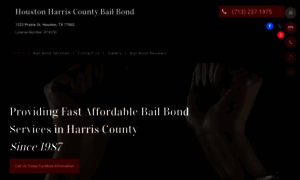 Houstonharriscountybailbonds.com thumbnail