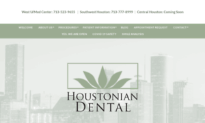 Houstoniandental.com thumbnail
