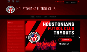 Houstoniansfc.org thumbnail