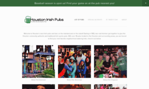 Houstonirishpubs.com thumbnail