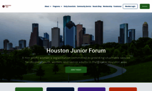 Houstonjuniorforum.org thumbnail