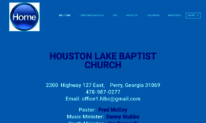 Houstonlakebaptistchurch.org thumbnail