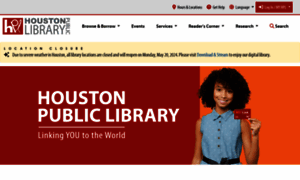 Houstonlibrary.org thumbnail