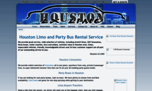 Houstonlxlimo.com thumbnail