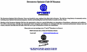 Houstonoptimistclub1.org thumbnail