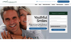 Houstonpersonaldentist.com thumbnail