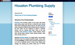 Houstonplumbingsupply.blogspot.com thumbnail