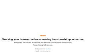 Houstonschiropractor.com thumbnail