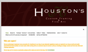 Houstonscustomframing.com thumbnail