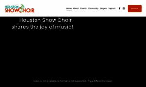 Houstonshowchoir.org thumbnail