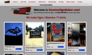 Houstonsignmaker.com thumbnail