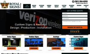 Houstonsignsandawnings.com thumbnail