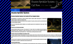 Houstonsprinklersystems.net thumbnail