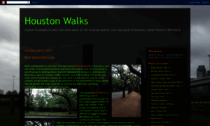 Houstonwalks.blogspot.com thumbnail