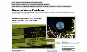Houstonwaterproblems.com thumbnail