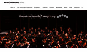 Houstonyouthsymphony.com thumbnail