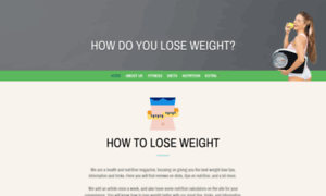 How-do-you-lose-weight.com thumbnail