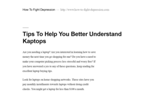 How-to-fight-depression.com thumbnail