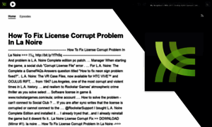 How-to-fix-license-corrupt-problem-in-la-noire.simplecast.com thumbnail