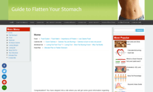 How-to-flatten-stomach.com thumbnail