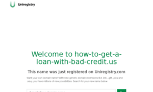 How-to-get-a-loan-with-bad-credit.us thumbnail