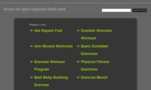 How-to-get-ripped-fast.net thumbnail