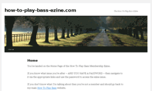 How-to-play-bass-ezine.com thumbnail