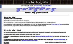 How-to-play-guitar.eu thumbnail