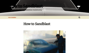 How-to-sandblast.com thumbnail