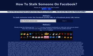 How-to-stalk-someone-on-facebook.blogspot.co.id thumbnail