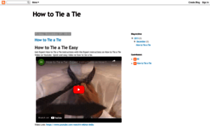 How-to-tie-a-tie-easy.blogspot.com thumbnail