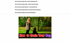 How-to-train-your-dog.site thumbnail