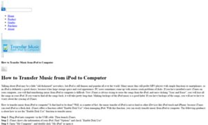 How-to-transfer-music-from-ipod-to-computer.blu-ray-software.net thumbnail