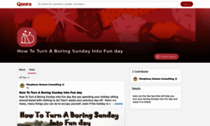 How-to-turn-a-boring-sunday-into-fun-day.quora.com thumbnail