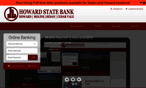 Howardstatebank.com thumbnail