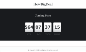 Howbigdeal.com thumbnail