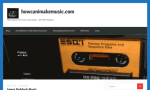 Howcanimakemusic.com thumbnail