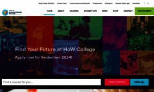 Howcollege.ac.uk thumbnail